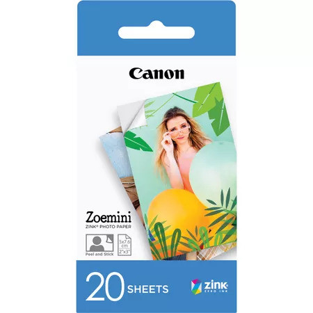 CANON Consommable ZP 2030 20 feuilles pour ZOE Mini