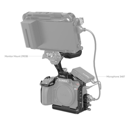 SMALLRIG Cage “Black Mamba” pour Panasonic LUMIX S5 II - 4024