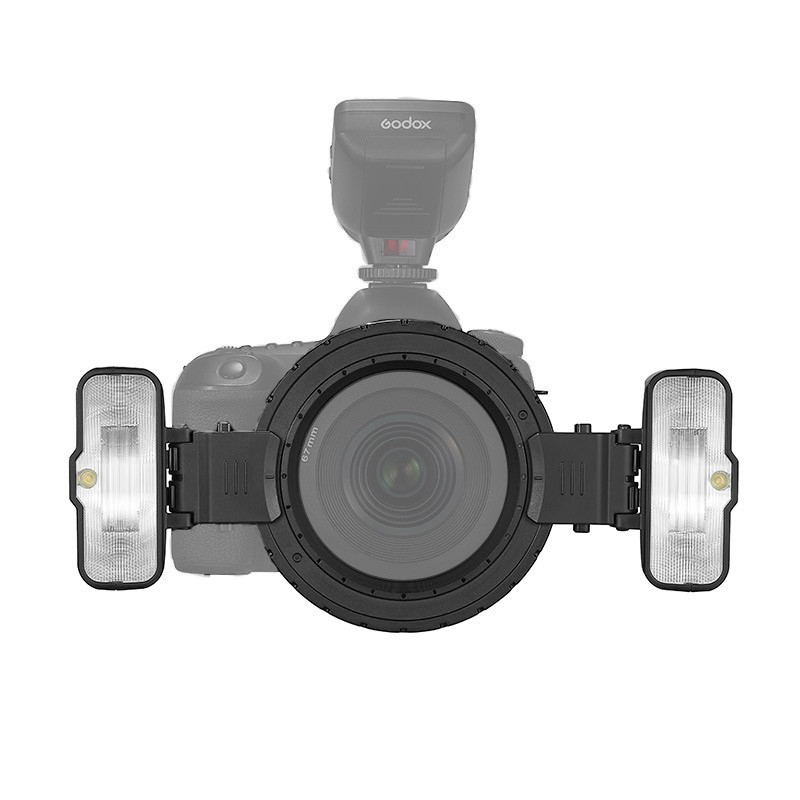 GODOX Ring Flash Macro Kit MF12K2 Flashes macros et annulaires Godox