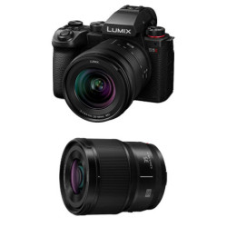 PANASONIC LUMIX S5 MARK II + Objectif 20-60mm + Objectif 35mm f/1.8 Garanti 3 ans