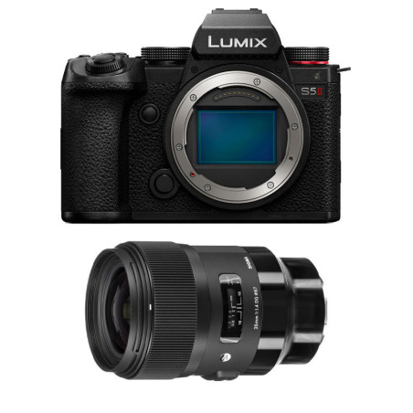 PANASONIC Hybride LUMIX S5 MARK II + Objectif SIGMA 35mm f/1.4 DG HSM Art Garanti 3 ans