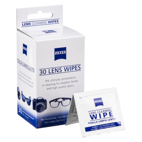 ZEISS Nettoyage 30 lingettes