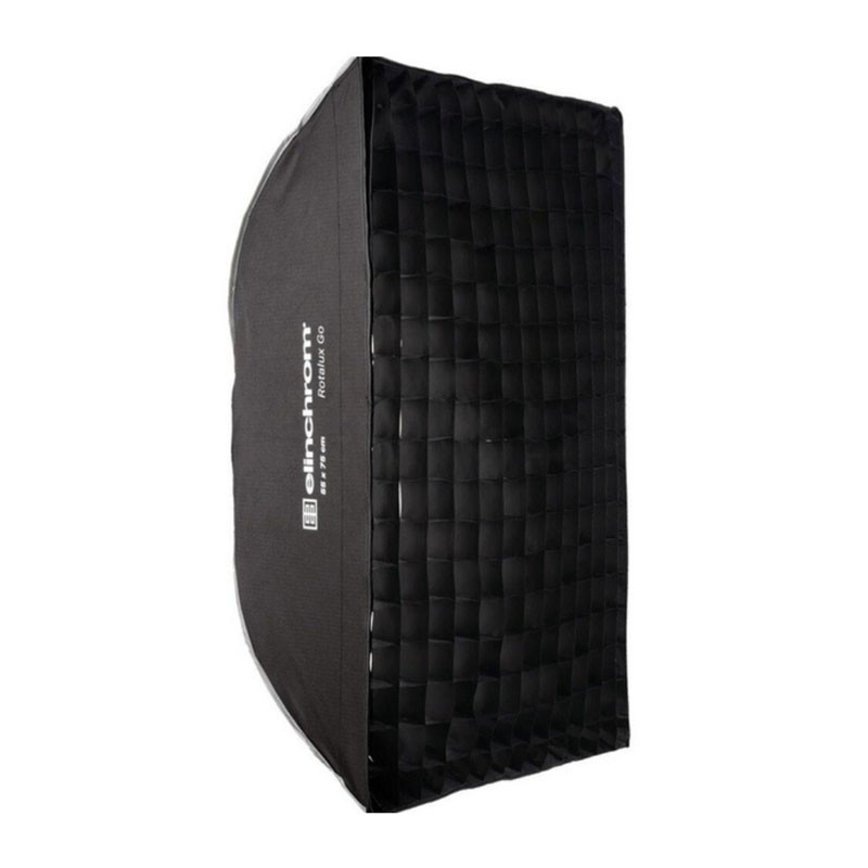 ELINCHROM boite à lumière Rotalux Go RECTA 55X75 cm avec diffuseur. grille. sac sans adaptateur