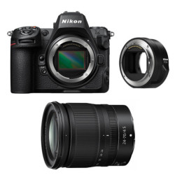 NIKON Z8 + Z 24-70mm f/4 S Garanti 3 ans + Adaptateur FTZ II