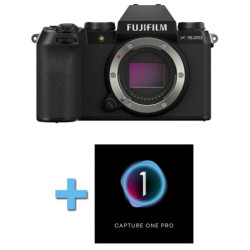 FUJIFILM Hybride X-S20 NU NOIR Garanti 3 ans + Logiciel Capture One Pro