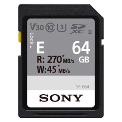 SONY Carte SD 64Go Go R270/W45 - SFE-64-A