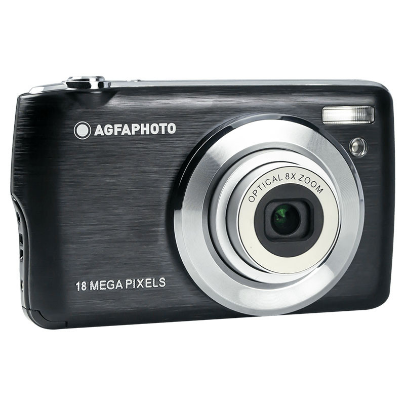 Appareil Photo Numérique Compact Agfa Photo Realishot DC8200 Noir Housse + Carte SD 16Go incluses
