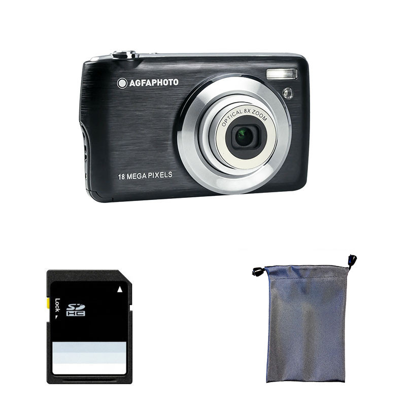 AGFAPHOTO Realishot dc8200 noir + sac et Carte sd