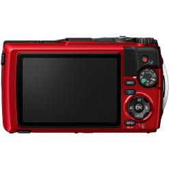 OLYMPUS compact étanche TG7 Rouge Garanti 2 ans