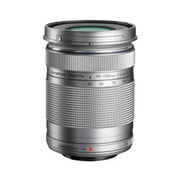 OLYMPUS Objectif M.ZUIKO ED 40-150mm f/4-5.6 R Silver Garanti 2 ans