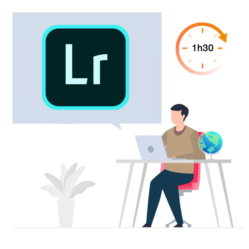 Formation en ligne Lightroom Perfectionnement - 1h30