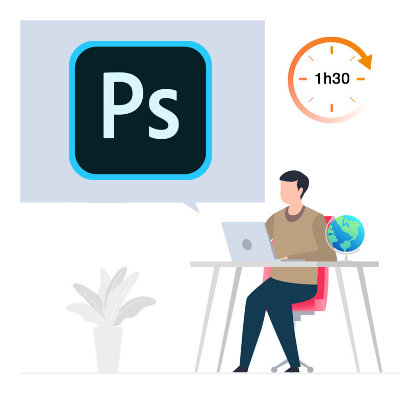 Formation en ligne Photoshop Perfectionnement - 1h30