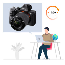 Formation photo en ligne SONY Alpha 7 III - 1h30