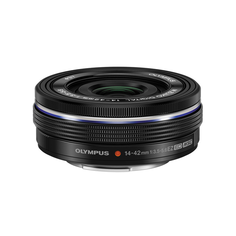 OLYMPUS Objectif M.ZUIKO 1442mm f/3.55.6 EZ Pancake Noir Garanti 2 ans Objectifs Zooms pas