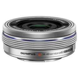 OLYMPUS Objectif M.ZUIKO 14-42mm f/3.5-5.6 EZ Pancake Silver