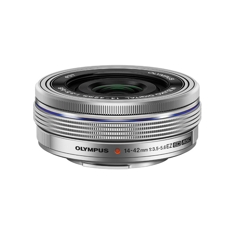OLYMPUS Objectif M.ZUIKO 14-42mm f/3.5-5.6 EZ Pancake Silver