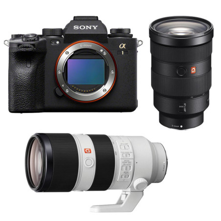 SONY Hybride ALPHA 1 + Objectif SEL FE 24-70mm f/2.8 GM + Objectif SEL FE 70-200mm f/2.8 GM OSS Garanti 3 ans