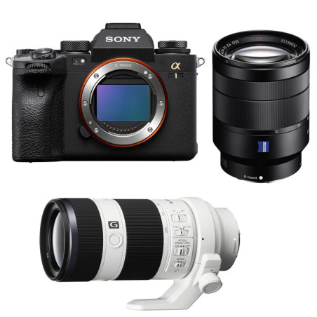 SONY Hybride ALPHA 1 + Objectif SEL FE 24-70mm f/4 + Objectif FE SEL-70-200mm f/4 G Garanti 3 ans