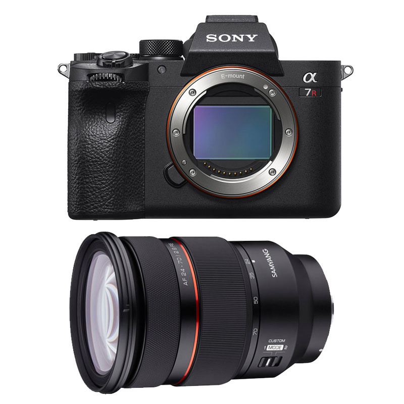 SONY Hybride ALPHA 7R IV + Objectif SAMYANG AF 24-70mm f/2.8 SONY Hybride FE Garanti 3 ans