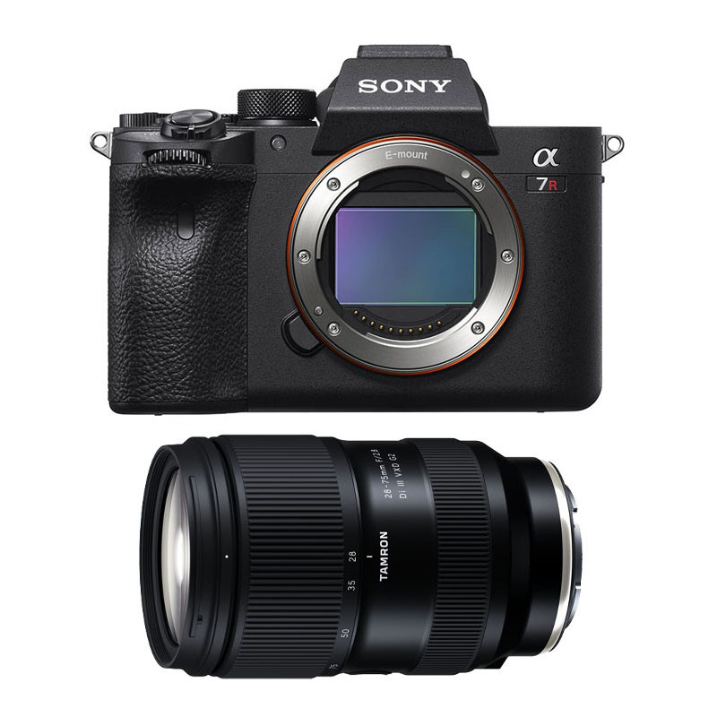SONY Hybride ALPHA 7R IV + Objectif TAMRON 28-75mm G2 f/2.8 Di III VXD SONY Hybride FE Garanti 3 ans
