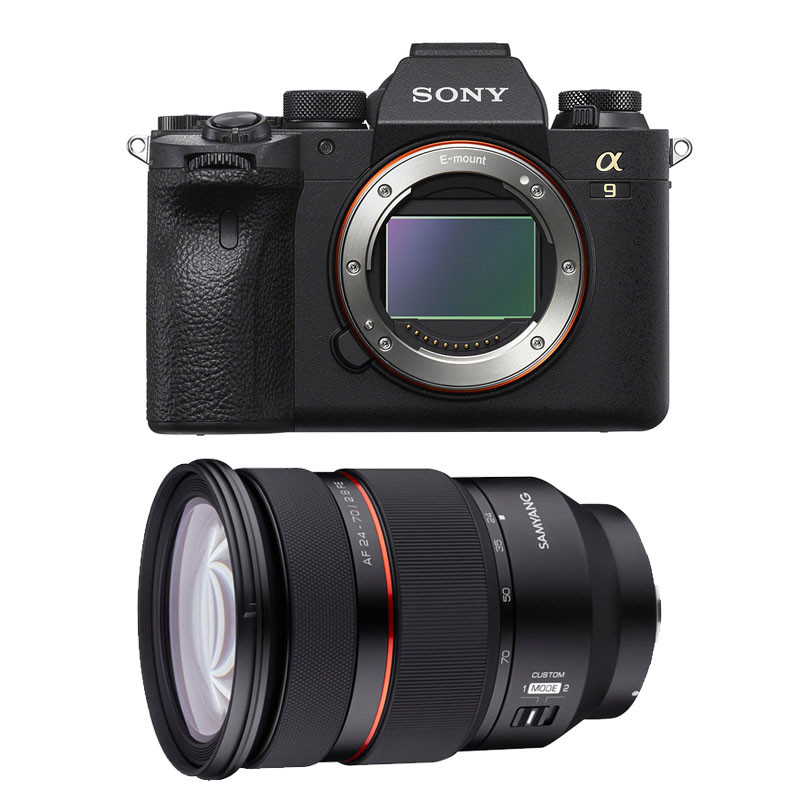 SONY Hybride ALPHA 9 II + Objectif SAMYANG AF 24-70mm f/2.8 SONY Hybride FE Garanti 3 ans