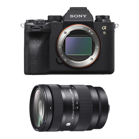SONY Hybride ALPHA 9 II + Objectif SIGMA 28-70mm f/2.8 DG DN Contemporary Garanti 3 ans