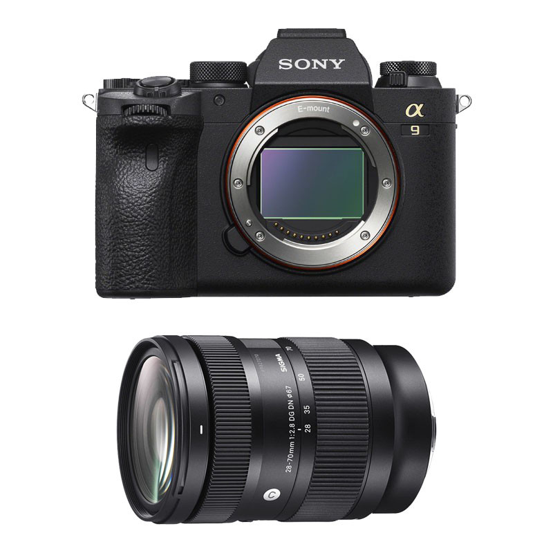SONY Hybride ALPHA 9 II + Objectif SIGMA 28-70mm f/2.8 DG DN Contemporary Garanti 3 ans