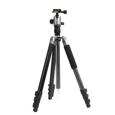 STARBLITZ Kit trépied 2 en 1 aluminium 4 sections en gris