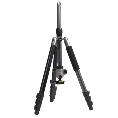STARBLITZ Kit trépied 2 en 1 aluminium 4 sections en gris