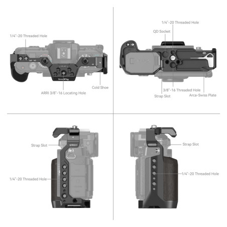 SMALLRIG Cage compatible avec Nikon Z f - 4261