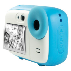 AGFAPHOTO Realikids Instant Cam Bleu - Appareil Photo pour Enfant