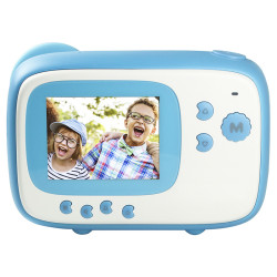 AGFAPHOTO Realikids Instant Cam Bleu - Appareil Photo pour Enfant