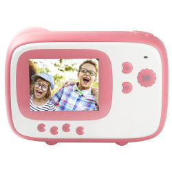 AGFAPHOTO Realikids Instant Cam Rose - Appareil Photo pour Enfant