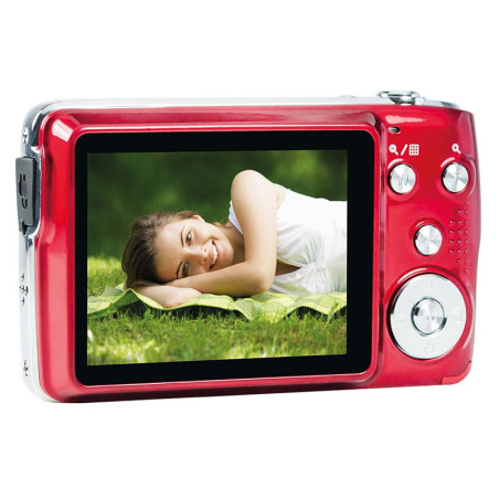 AGFAPHOTO Realishot DC8200 Rouge - Appareil Photo Numérique Compact Cam