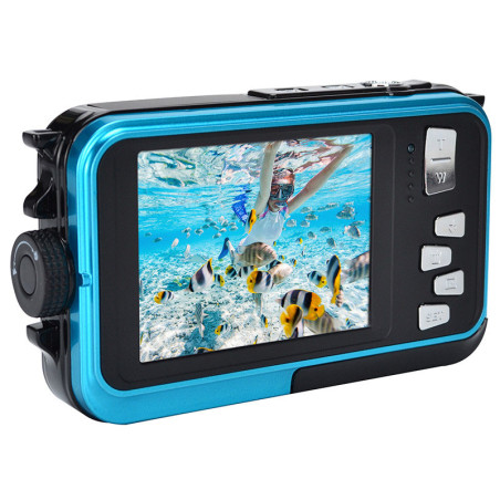 AGFAPHOTO Realishot WP8000 Bleu - Appareil Photo Numérique Étanche