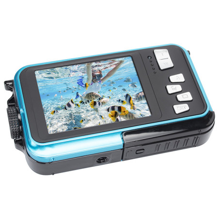 AGFAPHOTO Realishot WP8000 Bleu - Appareil Photo Numérique Étanche