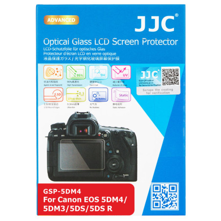 JJC Vitre de protection LCD Compatible avec CANON 5D MARK IV