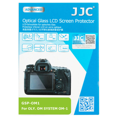 JJC Vitre de protection LCD Compatible avec OM-SYSTEM OM-1