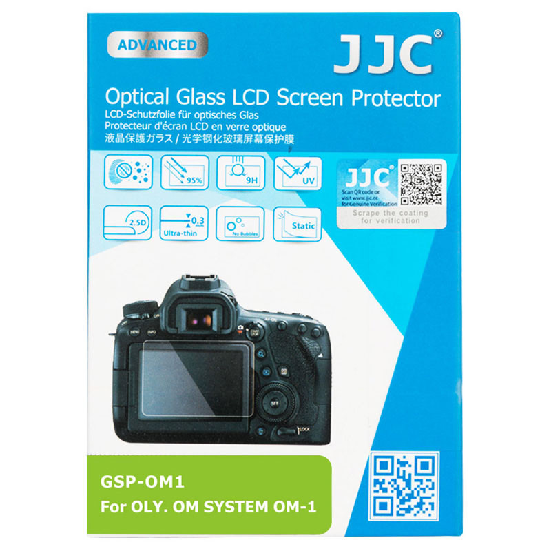 JJC Vitre de protection LCD Compatible avec OM-SYSTEM OM-1