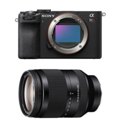 SONY Hybride ALPHA 7C R NOIR + Objectif FE 24-240 f/3.5-6.3 Garanti 3 ans