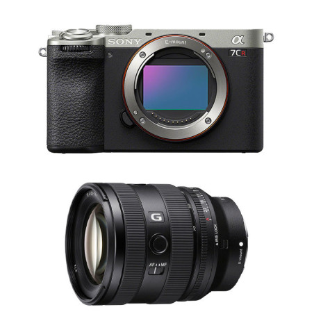 SONY Hybride ALPHA 7C R SILVER + Objectif FE 20-70 f/4 Garanti 3 ans