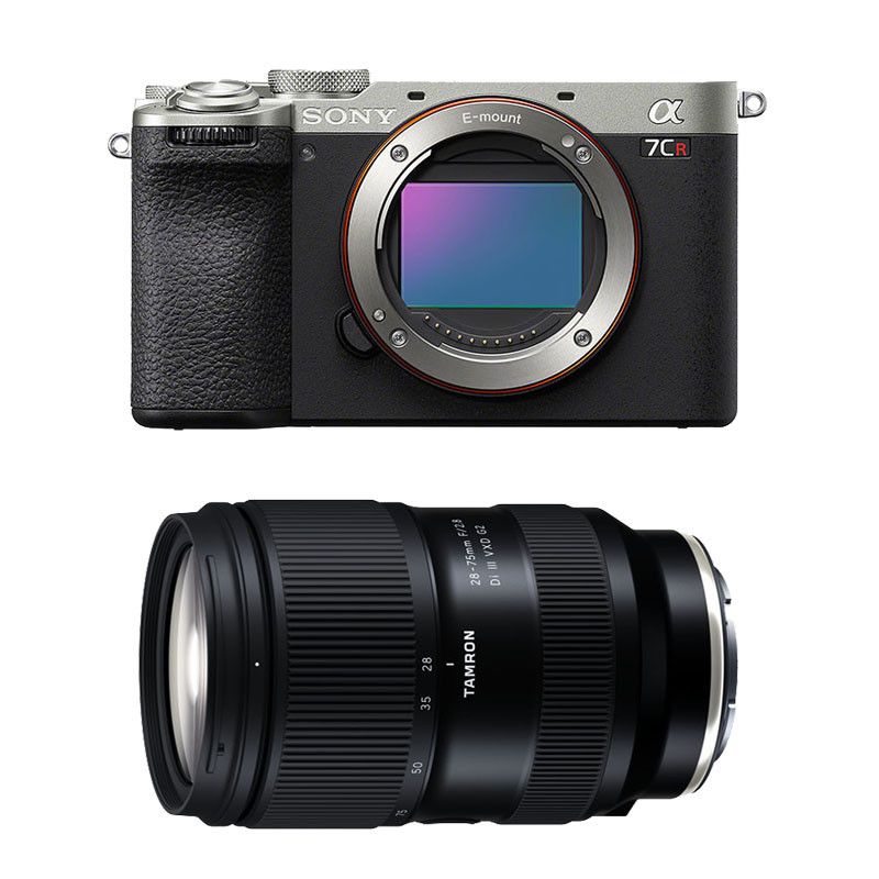 SONY Hybride ALPHA 7C R SILVER + Objectif TAMRON 28-75mm G2 f/2.8 Di III VXD SONY Hybride FE Garanti 3 ans