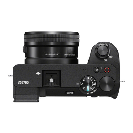 SONY Hybride ALPHA 6700 NOIR + Objectif 16-50mm PZ f/3-5.5-6 + Objectif 55-210mm f/ 4.5-6.3 Garanti 3 ans