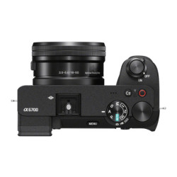 SONY Hybride ALPHA 6700 NOIR + Objectif 16-50mm PZ f/3-5.5-6 + Objectif 55-210mm f/ 4.5-6.3 Garanti 3 ans + Sac + SD 8 Go