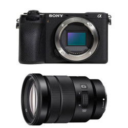 SONY Hybride ALPHA 6700 NOIR + Objectif 18-105mm G f/4 Garanti 3 ans