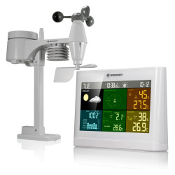 BRESSER Centrale météorologique confort 5 en 1 blanche 7002550GYE000