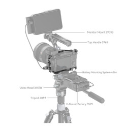 SMALLRIG 4257 cage kit pour sony zv-e1