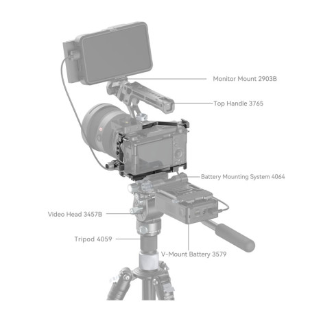 SMALLRIG 4257 cage kit pour sony zv-e1