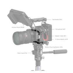 SMALLRIG 4337 demi cage pour sony a6700/6600/6500/6400