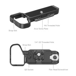 SMALLRIG Plaque de montage Noir pour SONY A7C II / A7C R - 4438